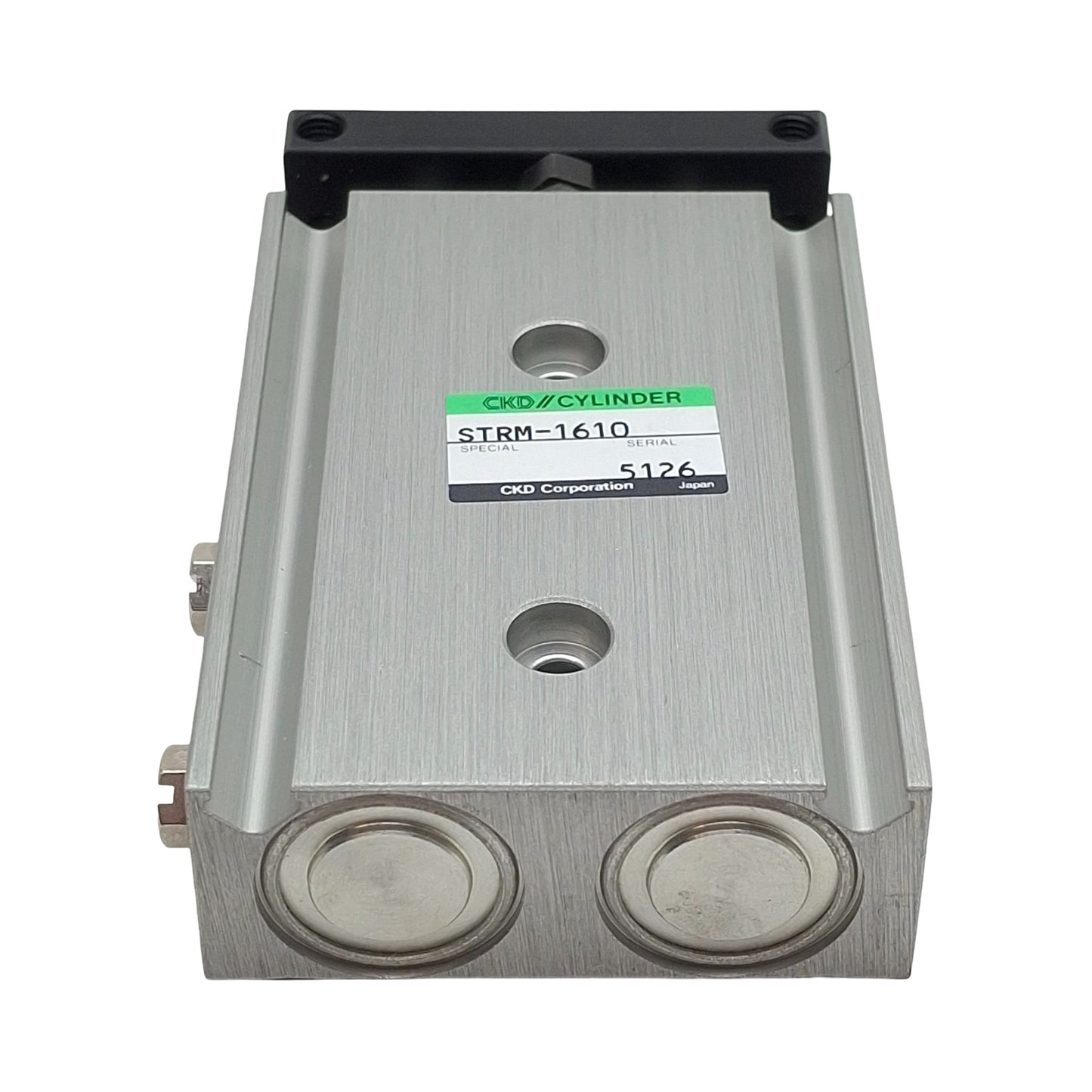 New CKD STRM-1610 Pneumatic Twin Rod Guided Cylinder ø16mm Bore, 10mm Stroke, M5x0.8