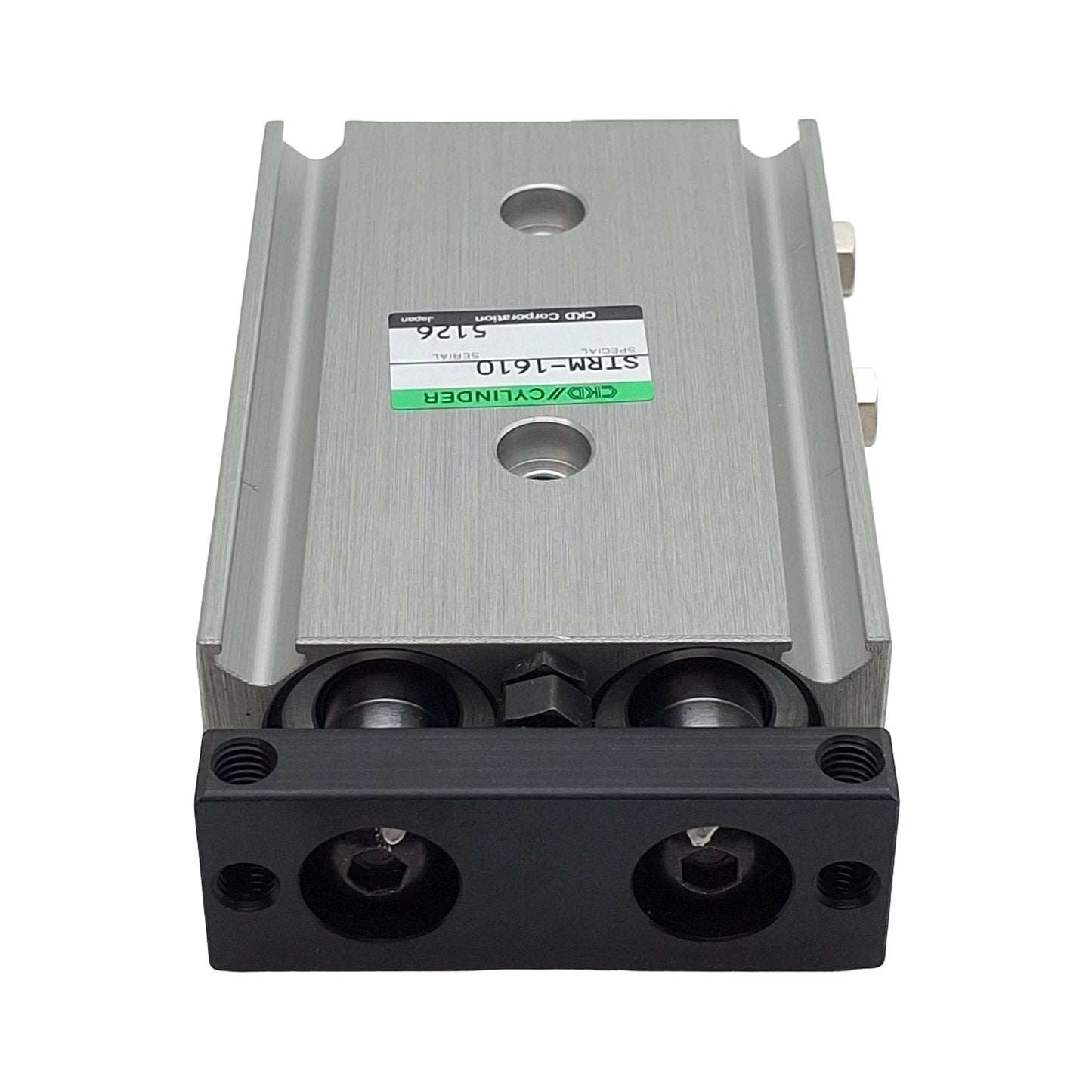 New CKD STRM-1610 Pneumatic Twin Rod Guided Cylinder ø16mm Bore, 10mm Stroke, M5x0.8
