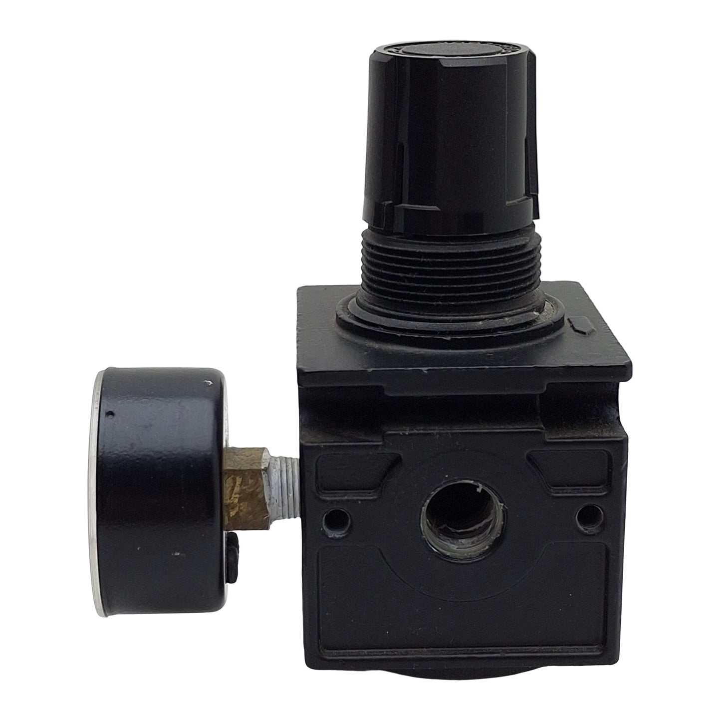 Used Parker WATTS R75-02CG Pneumatic Regulator, 1/4in NPT, 300psi Max, 25SCFM
