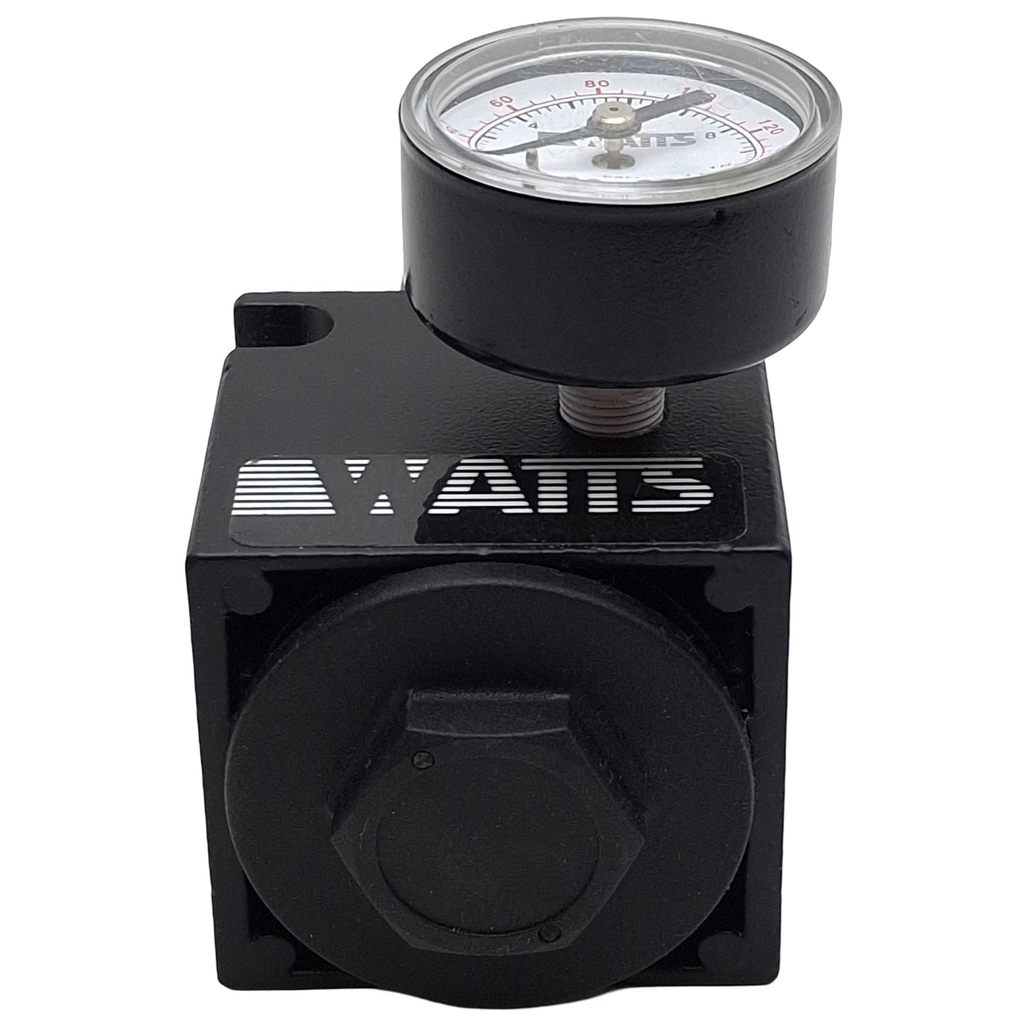 Used Parker WATTS R75-02CG Pneumatic Regulator, 1/4in NPT, 300psi Max, 25SCFM