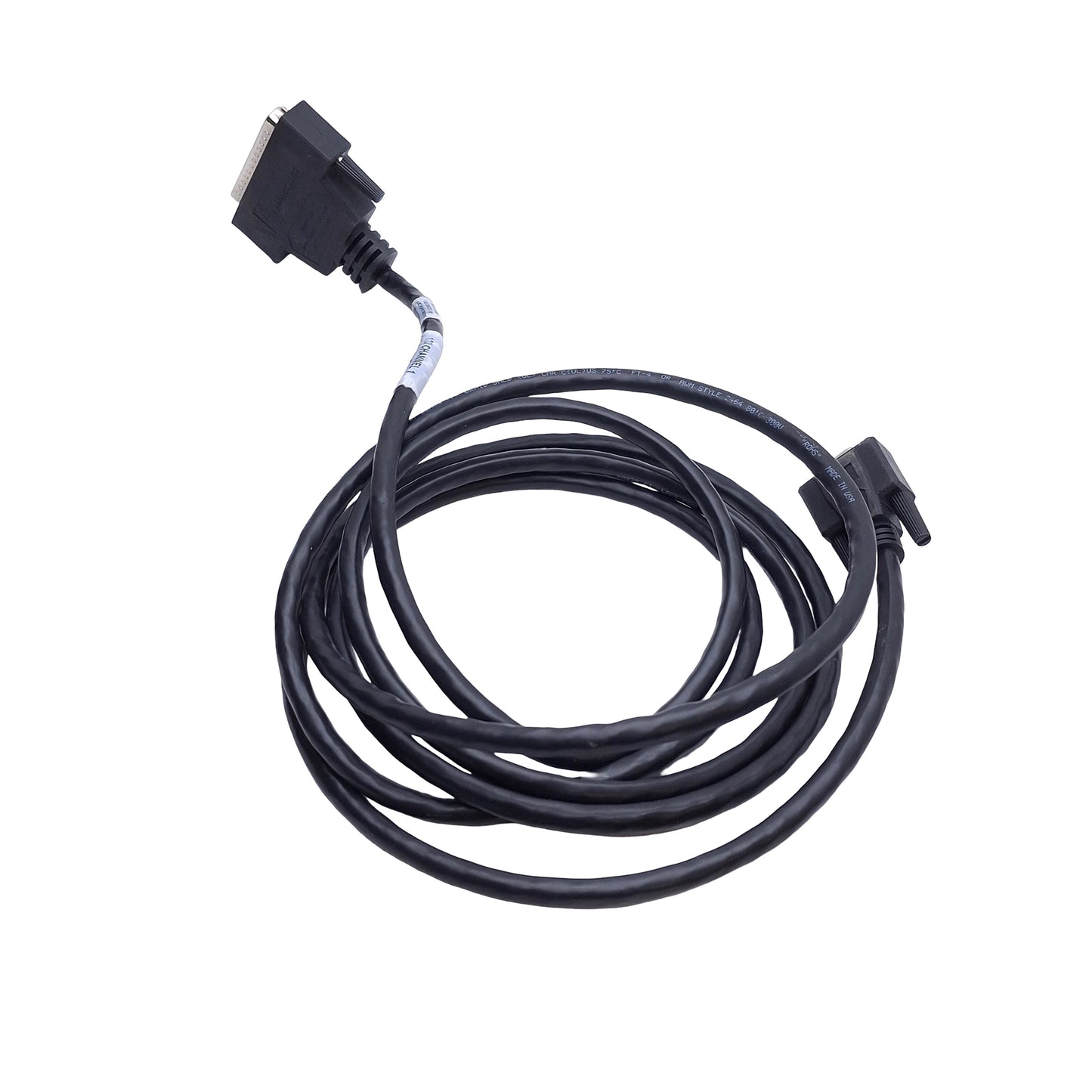 Used LaserLinc 3000-0100-12-10 PLC Cable For Triton TLAser222 Micrometer Head, DB15