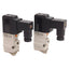 Used Lot of 2 SMC NVKF332V-5D-M5 Solenoid Valve, 1 Torr to 100psi, 10-32, 24VDC Coil