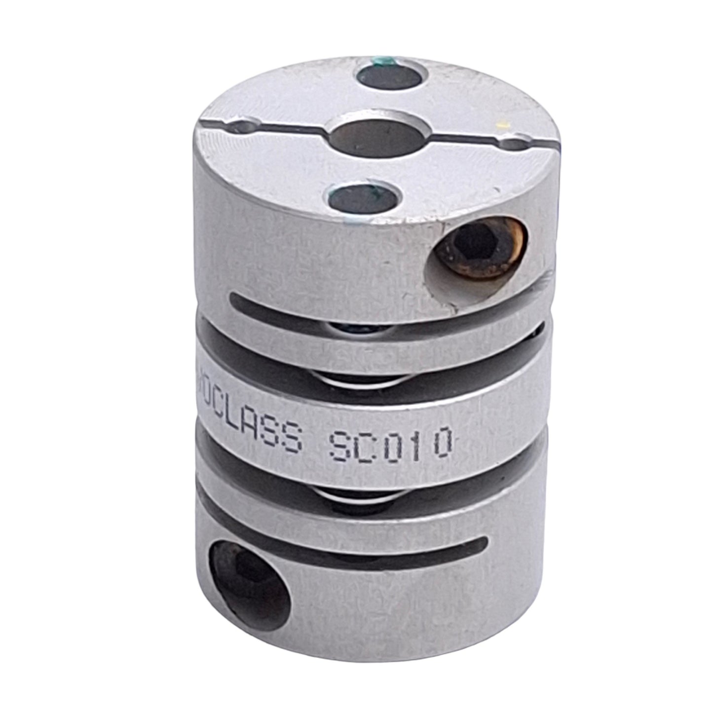 Used Zero-Max SC010 Servoclass Flexible Motor Shaft Coupling Coupler, 5mm x 5mm Bores