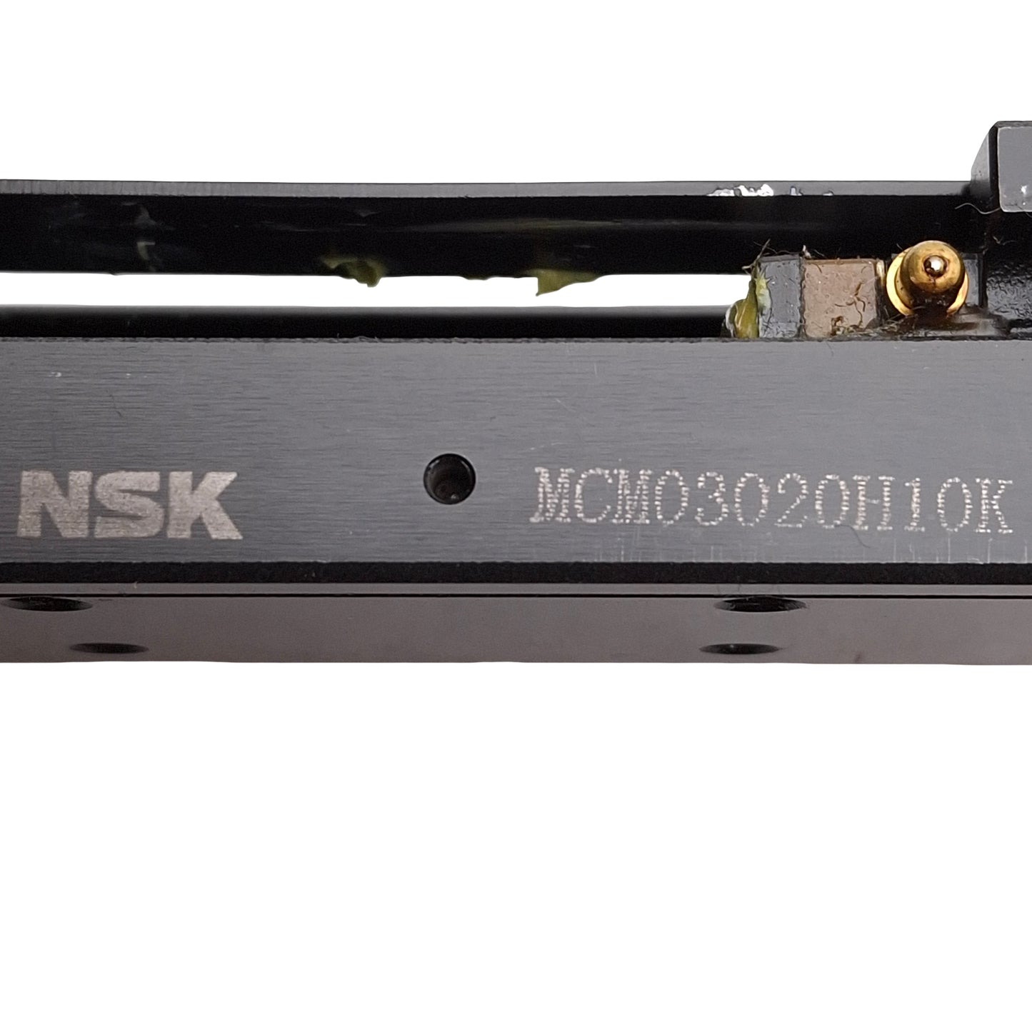 Used NSK MCM03020H10K Monocarrier Linear Actuator, 10mm Lead, 200mm Stroke, NEMA 17
