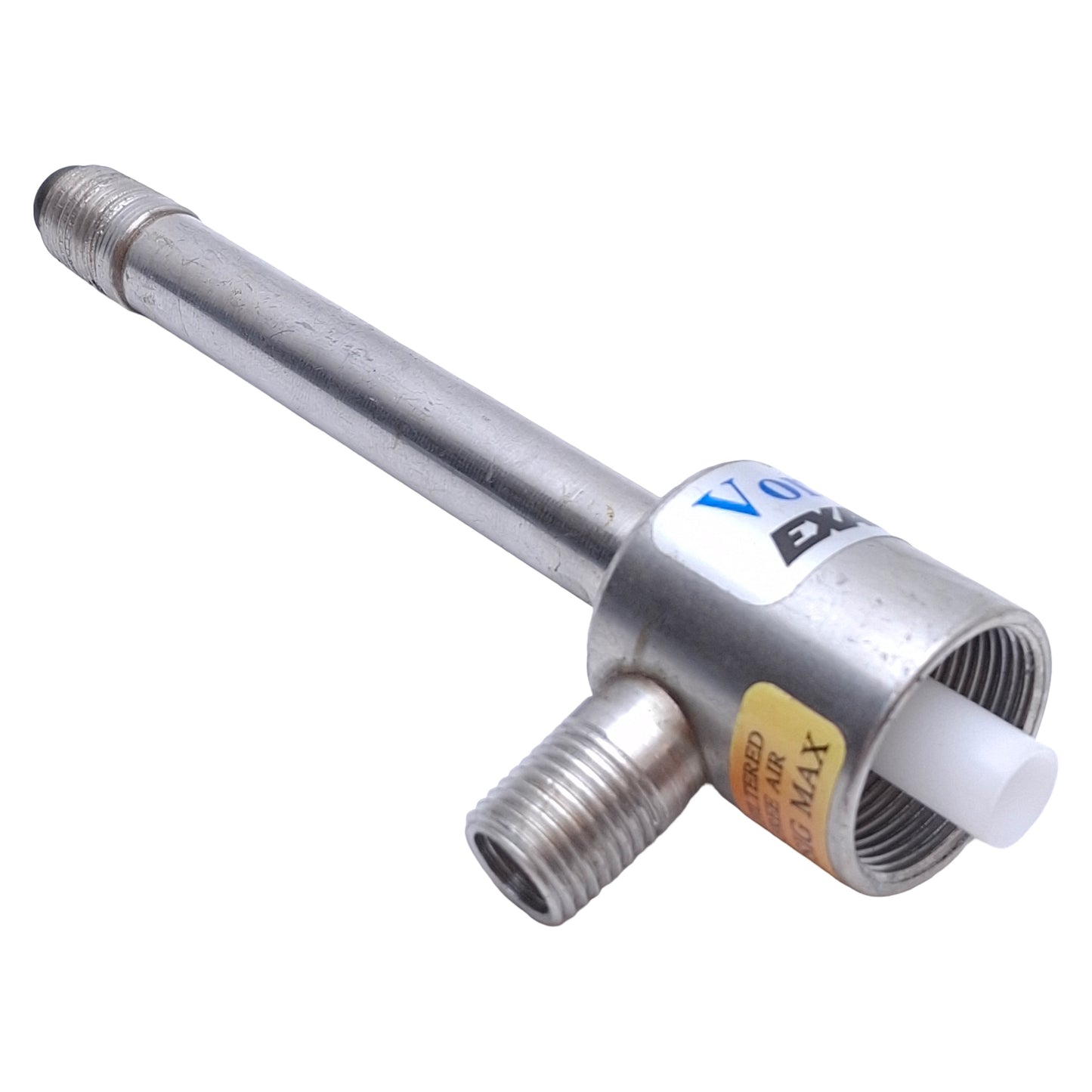 Used Exair 32 Series Medium Cold Air Vortex Tube 20-250psig, 10-40SCFM, 1/4" NPT Port