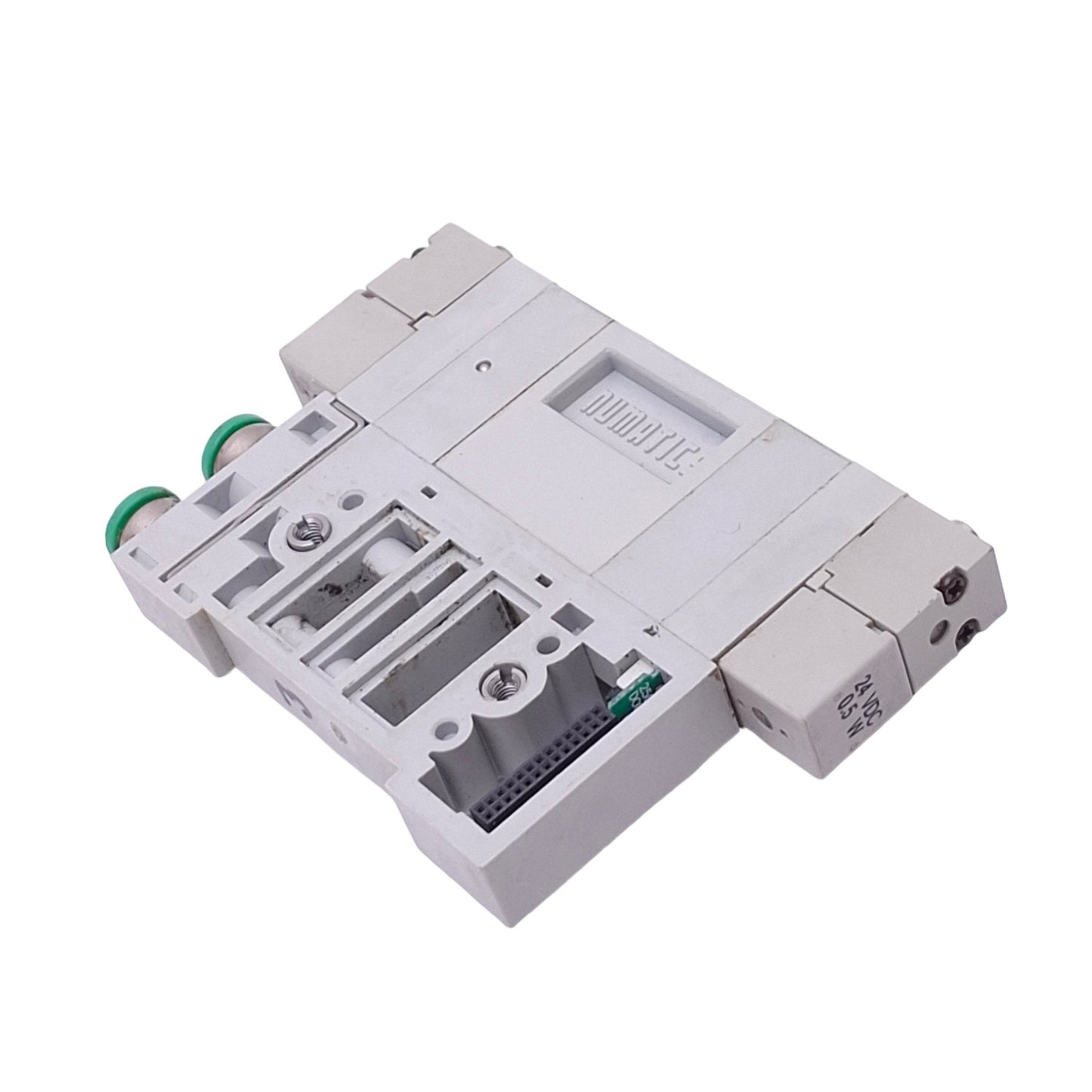 Used Numatics R20BBD00MP00061 Solenoid Valve, Dual 3-Way NC, 100psi Max, 24VDC Coil