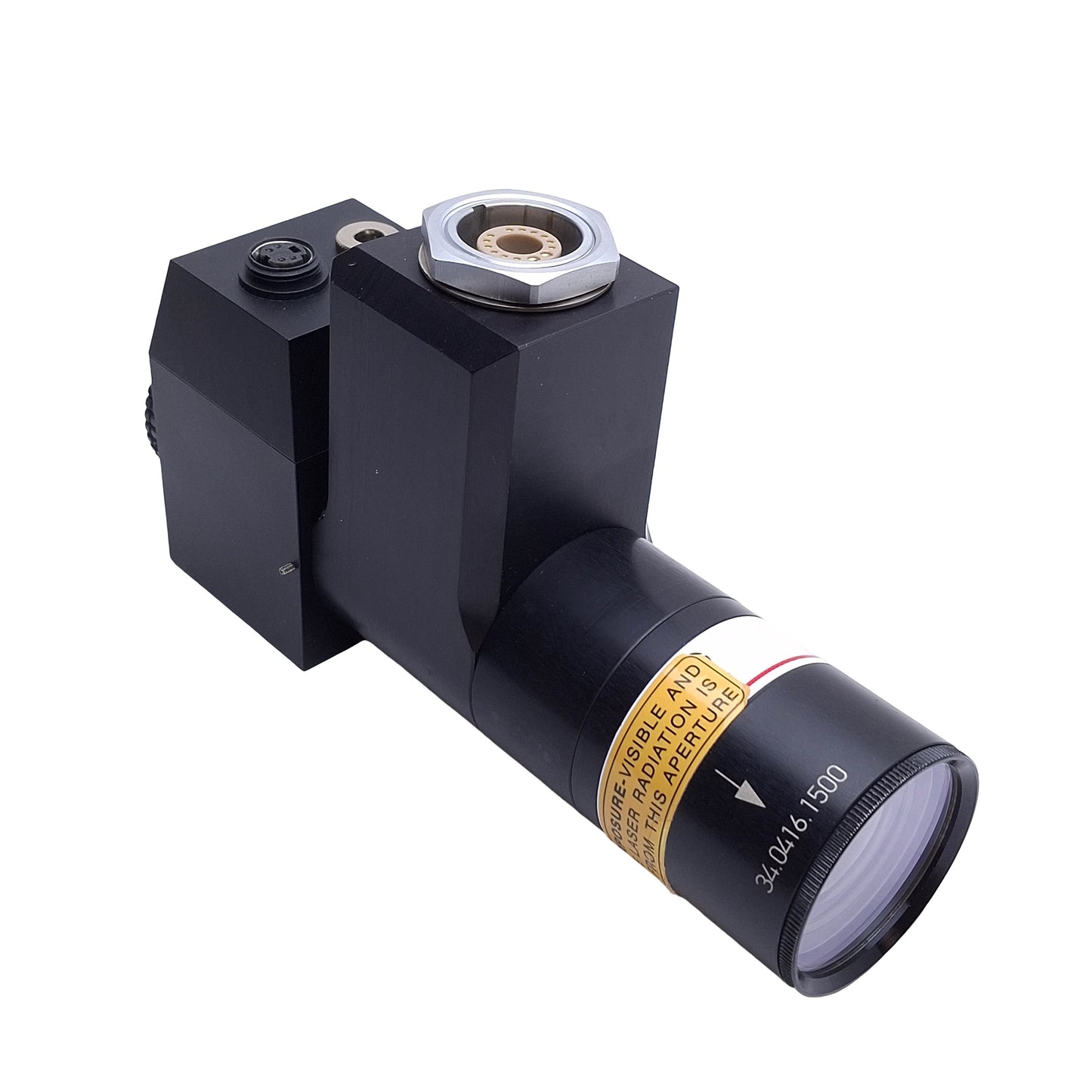 Used LASAG Corp 34.0416.1500 Industrial Laser Head / Lens Assembly For LASAG Lasers