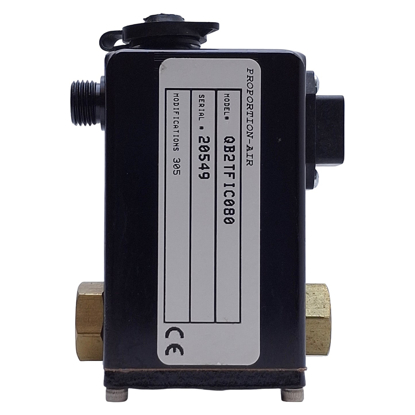 Used Proportion-Air QB2TFIC080 Dual Loop Analog Control Valve 80psi, 4-20mA Signal