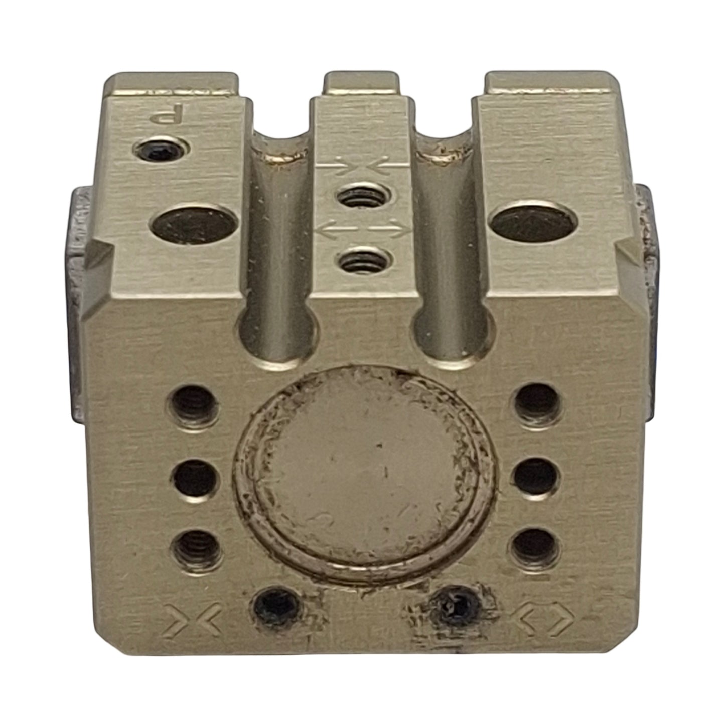 Used Destaco DPDS-056-019 2-Jaw Parallel Gripper, ø0.563in Bore, 0.19in Stroke, 22lbf
