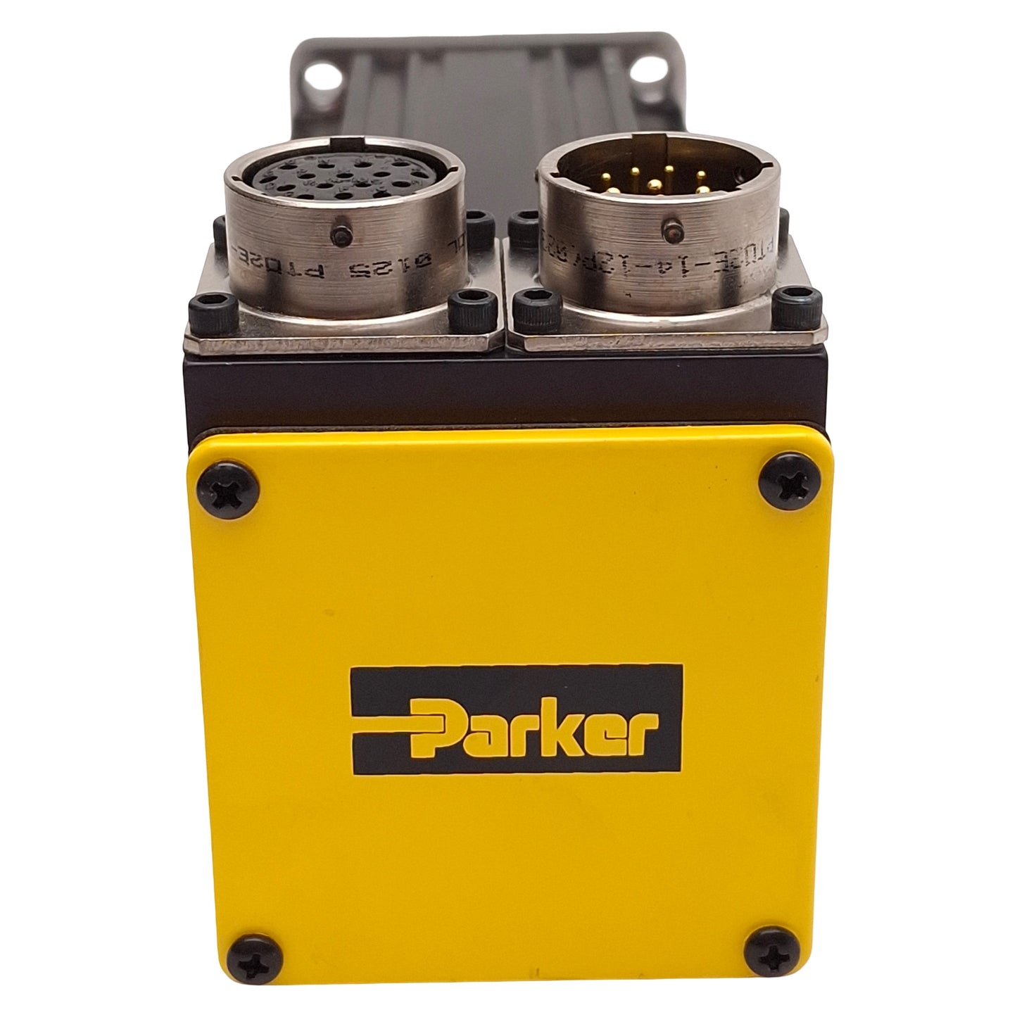 Used Parker SM233AE-NGSN Servo Motor, 340VDC Bus, 2.1A, 140oz-in, 1000ppr, NEMA 23