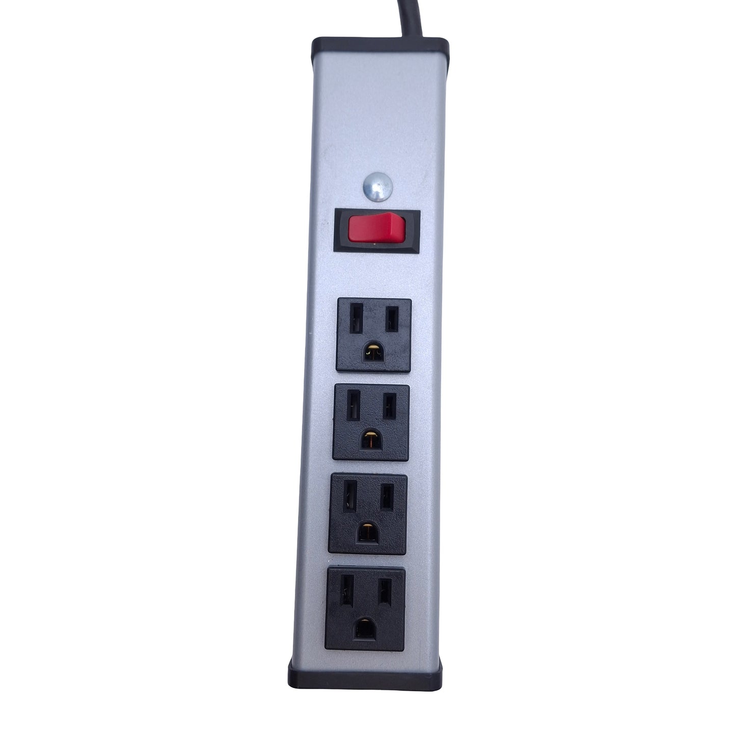 Used Legrand UL104BD Power Strip 4-Outlet, 9-1/4" Length, 15A 120VAC 60Hz, 6' Cord