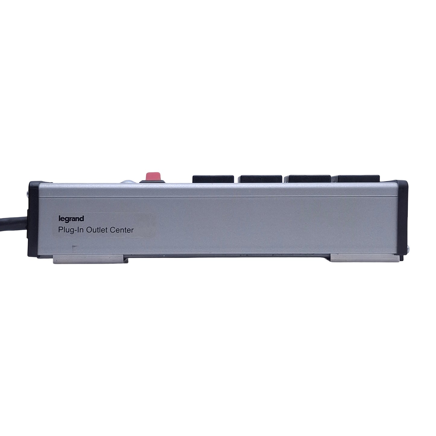 Used Legrand UL104BD Power Strip 4-Outlet, 9-1/4" Length, 15A 120VAC 60Hz, 6' Cord