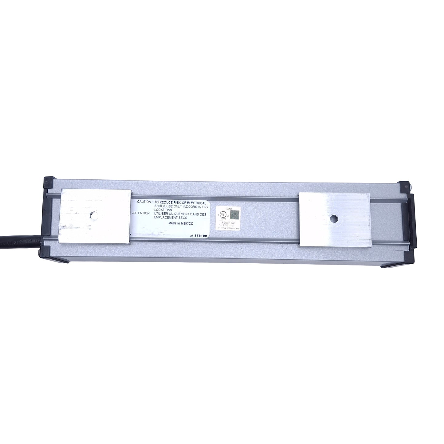 Used Legrand UL104BD Power Strip 4-Outlet, 9-1/4" Length, 15A 120VAC 60Hz, 6' Cord