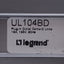 Used Legrand UL104BD Power Strip 4-Outlet, 9-1/4" Length, 15A 120VAC 60Hz, 6' Cord