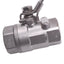 Used Legend 113-105 T-715 Stainless Steel Manual Ball Valve, 1in NPT, 2000psi WOG