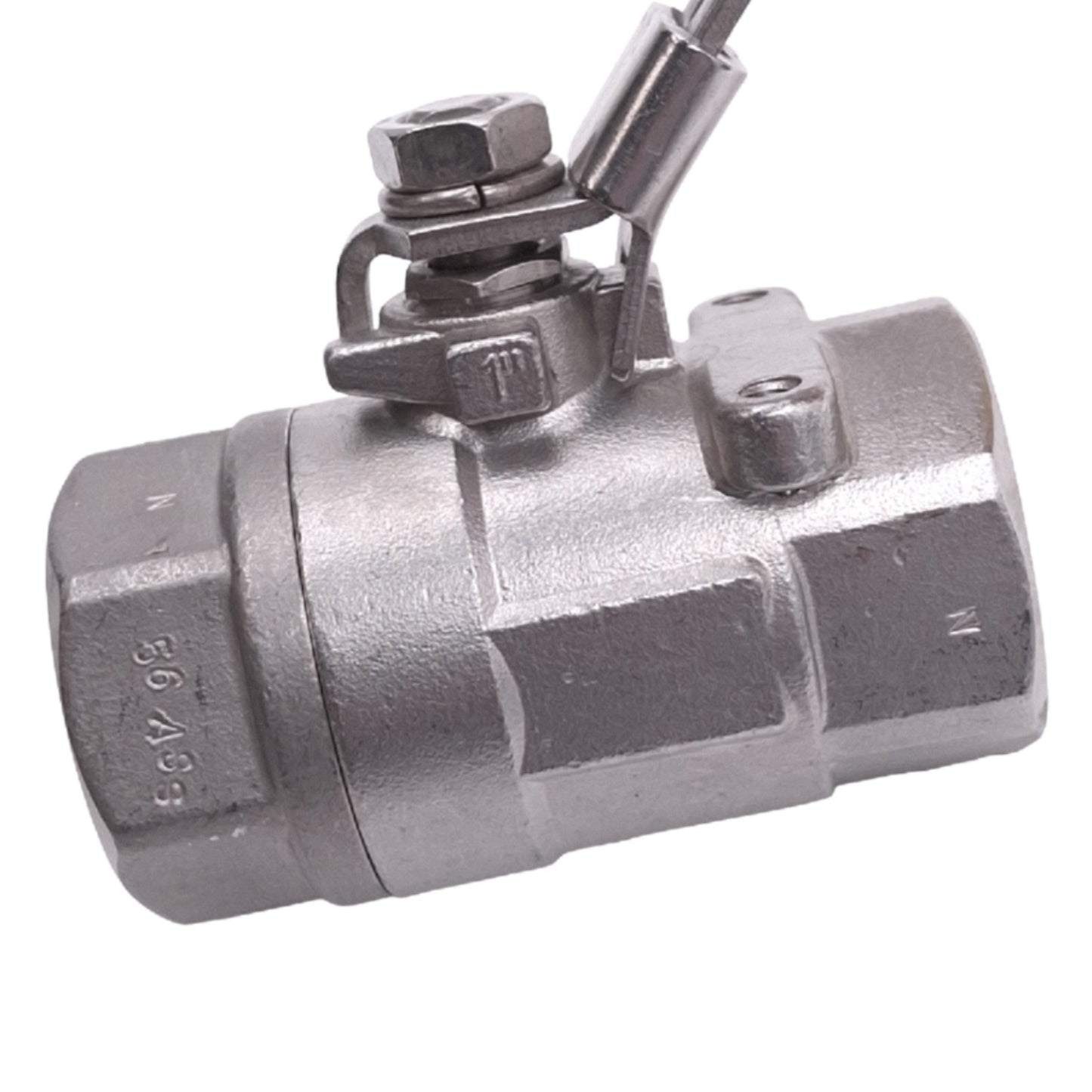 Used Legend 113-105 T-715 Stainless Steel Manual Ball Valve, 1in NPT, 2000psi WOG