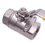 Used Legend 113-105 T-715 Stainless Steel Manual Ball Valve, 1in NPT, 2000psi WOG