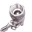 Used Legend 113-105 T-715 Stainless Steel Manual Ball Valve, 1in NPT, 2000psi WOG