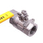 Used Legend 113-105 T-715 Stainless Steel Manual Ball Valve, 1in NPT, 2000psi WOG