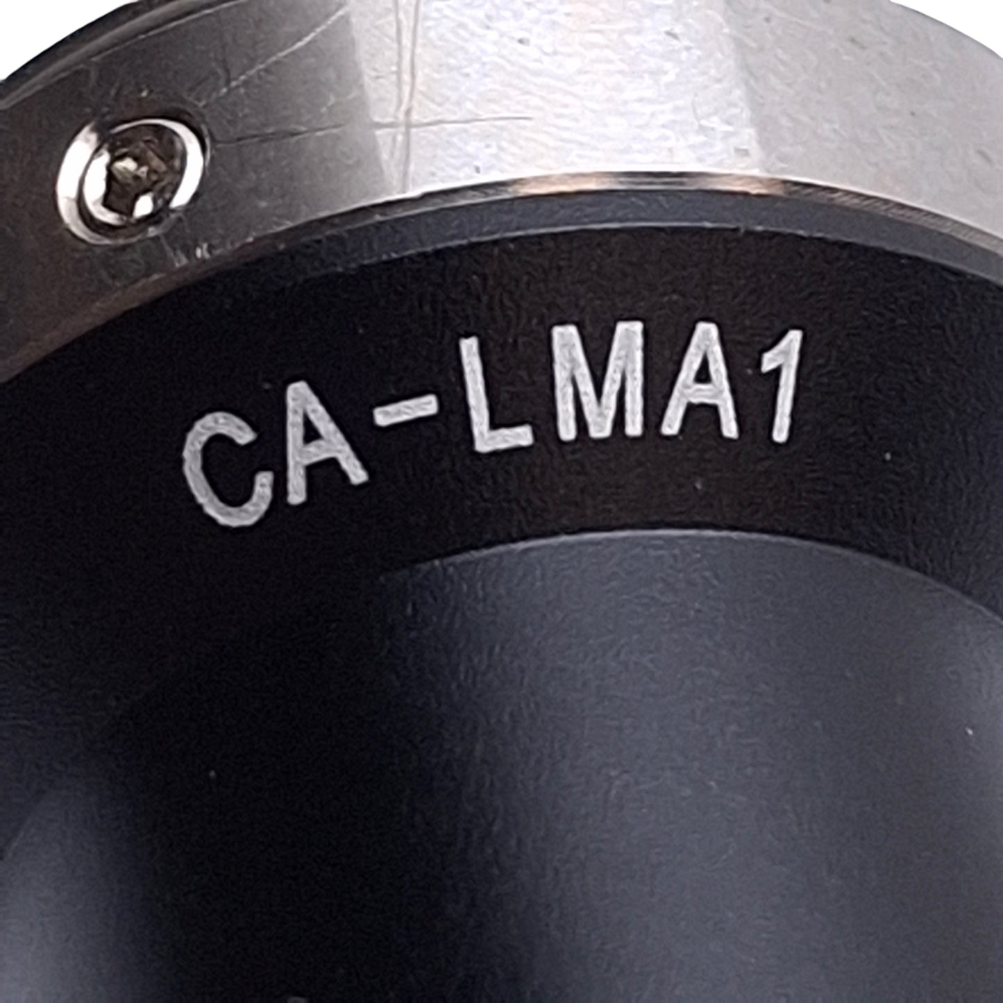Used Keyence CA-LMA1 Telecentric Machine Vision Lens w/ Coaxial, 1.0x Magnification