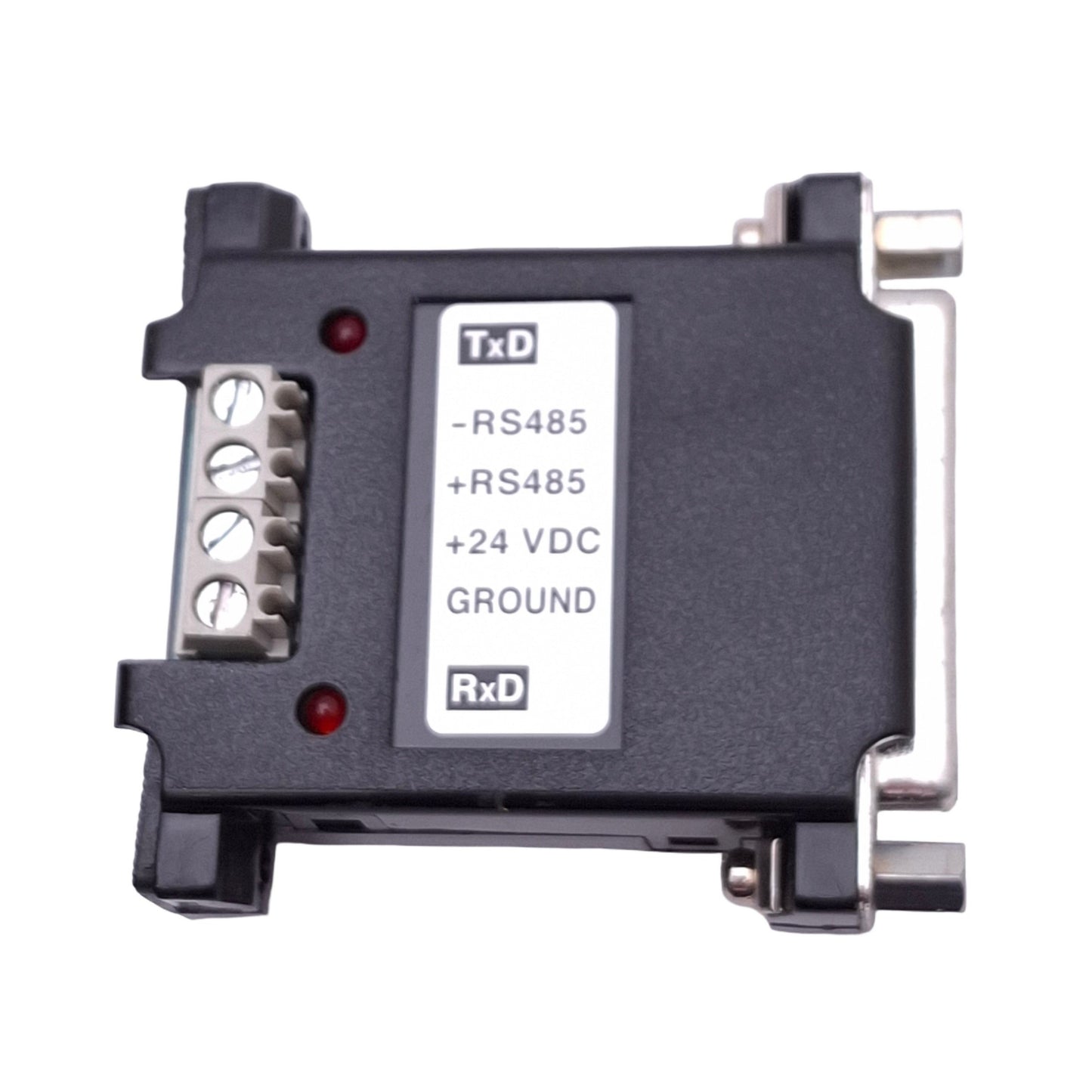 Used Tescom 85093 Interface Converter, RS232 to RS485, D-Sub 25-Pin F, 24VDC
