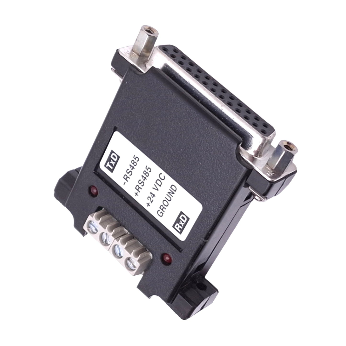 Used Tescom 85093 Interface Converter, RS232 to RS485, D-Sub 25-Pin F, 24VDC