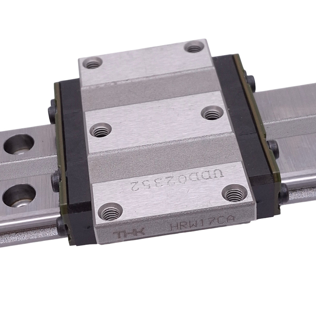 Used THK HRW17CA Linear Guide Assembly, 189x17mm Rail, 60x51mm Carriage, 9.1kN Max