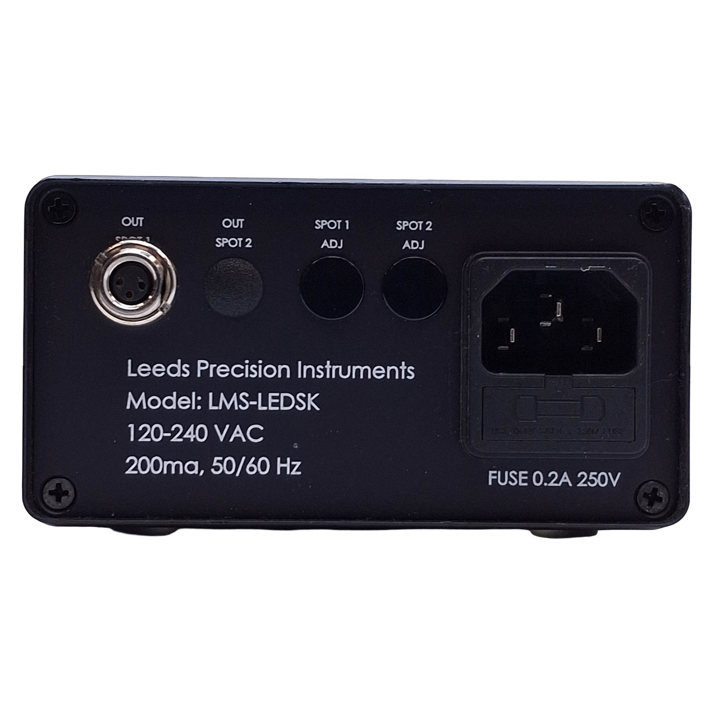 Used Leeds LMS-LEDSK LED Spot Light Kit w/ Flex Arm, 120-240VAC 200mA Input, ø22mm