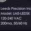 Used Leeds LMS-LEDSK LED Spot Light Kit w/ Flex Arm, 120-240VAC 200mA Input, ø22mm