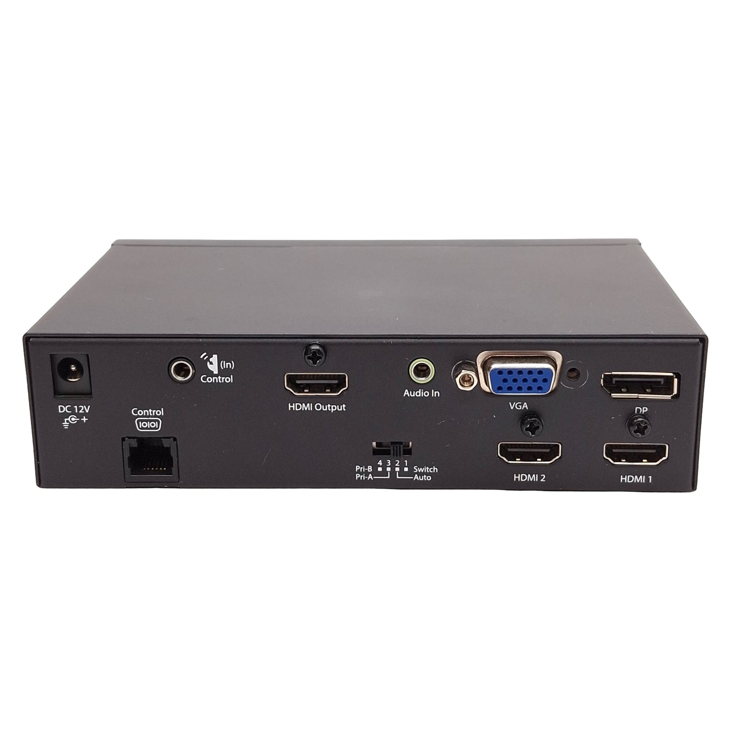 Used StarTech HDVGADP2HD Multi-Input To HDMI Automatic Switch & Converter, 12VDC
