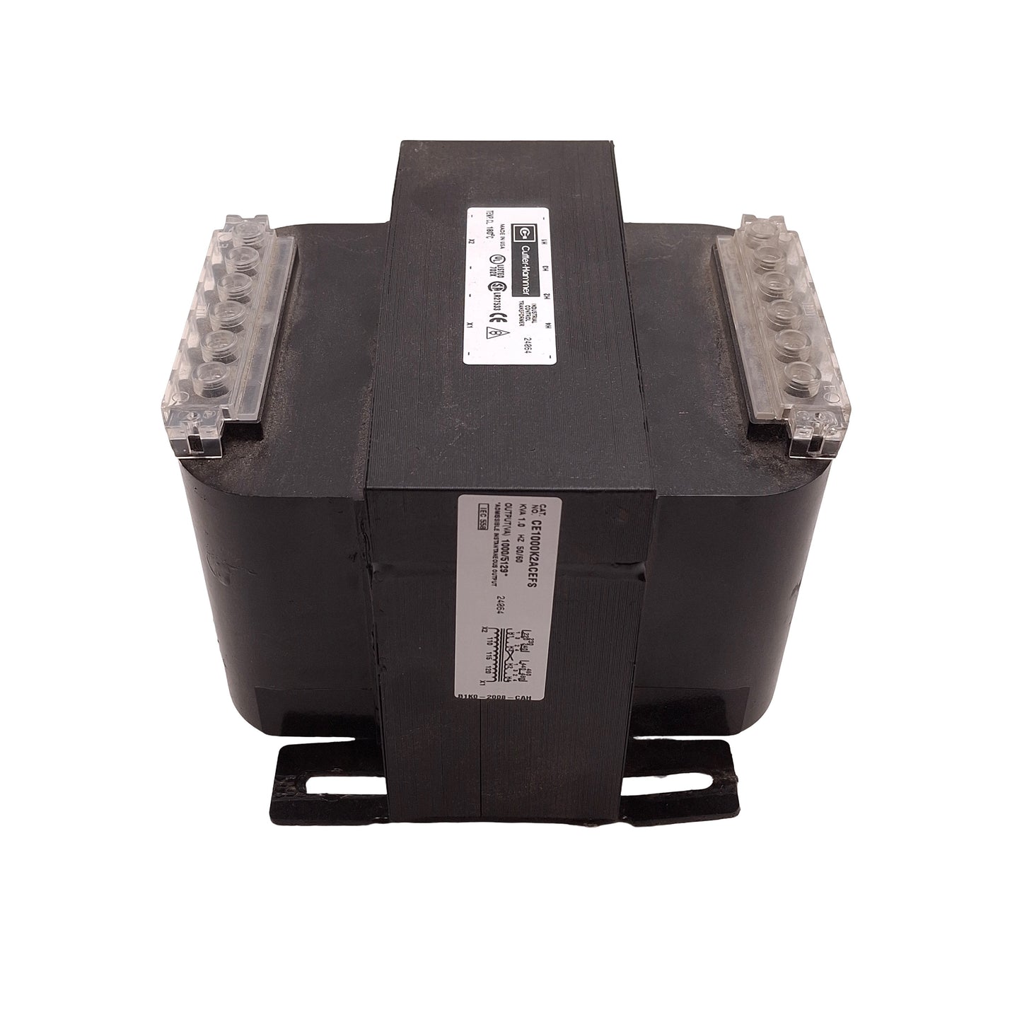Used Cutler Hammer CE1000K2ACEFS Transformer 240/480V Primary, 110/115/120V Secondary