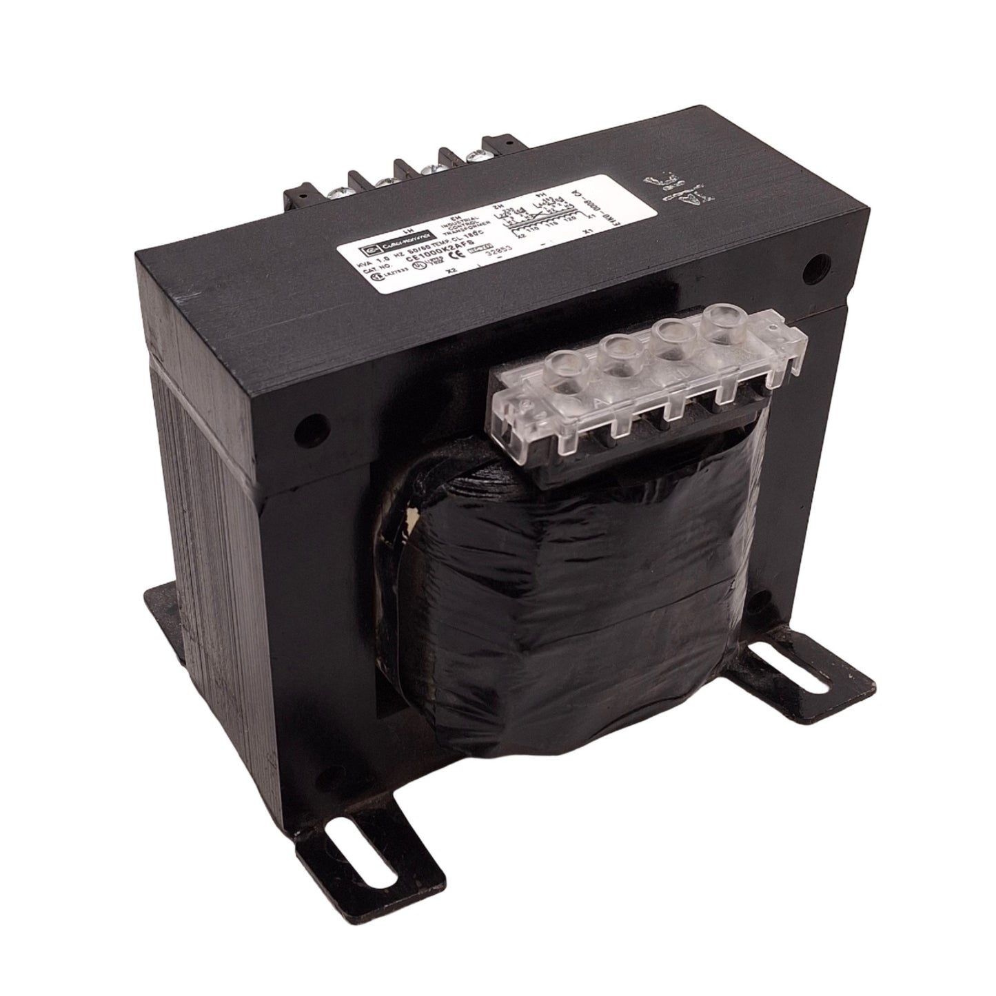 Used Cutler Hammer CE1000K2AFS Transformer 230/460V Primary, 120V Secondary, 1.0KVA