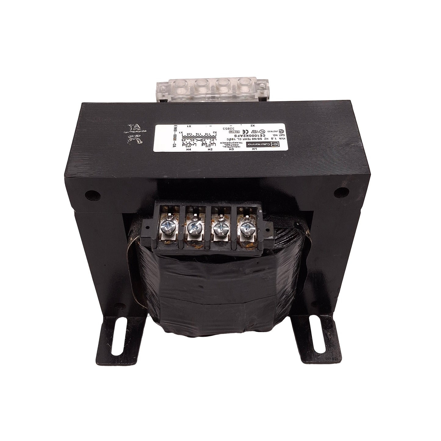 Used Cutler Hammer CE1000K2AFS Transformer 230/460V Primary, 120V Secondary, 1.0KVA