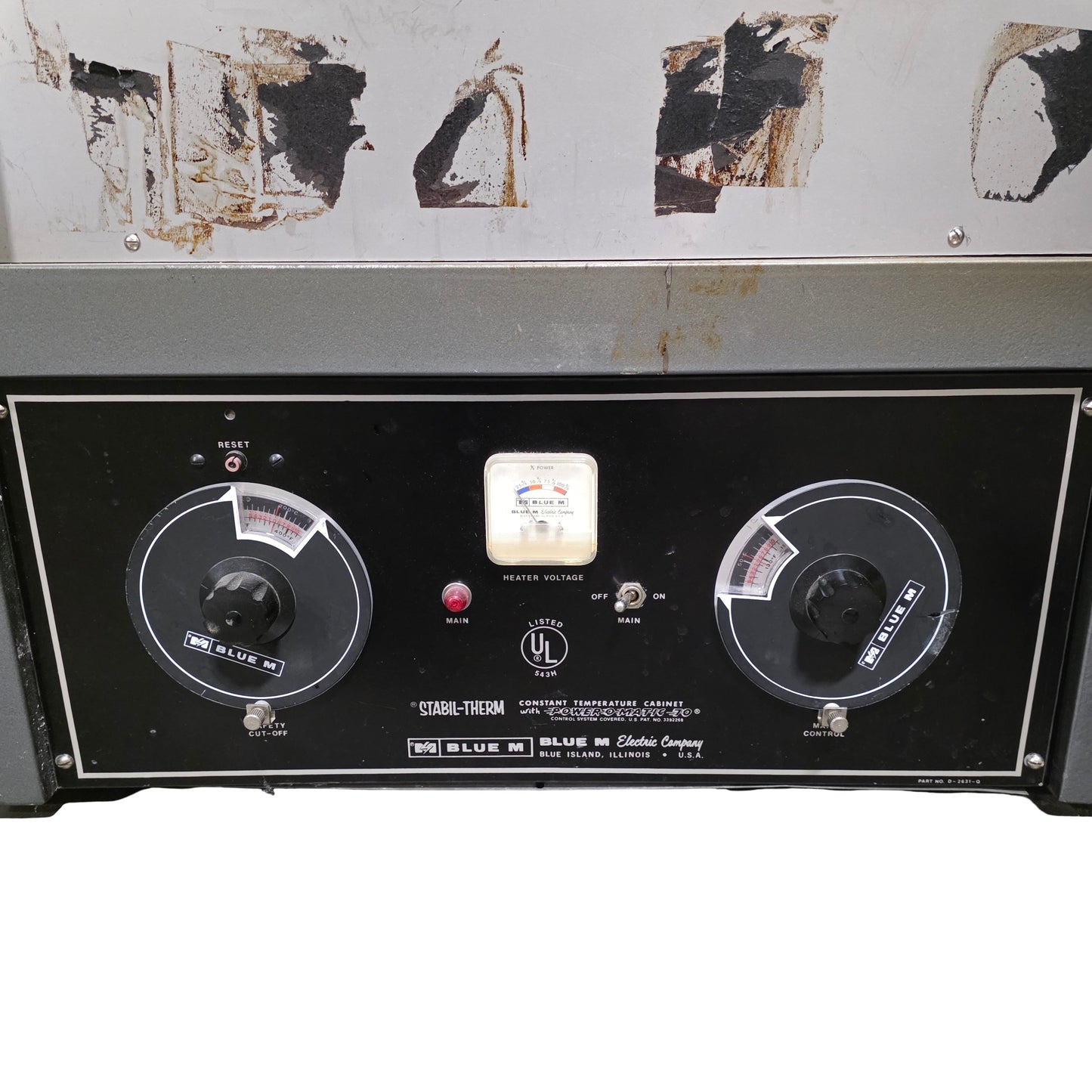 Used Blue M OV-490A-2 Stabil-Therm Mechanical Convection Oven 38°C To 260°C, 120V 16A