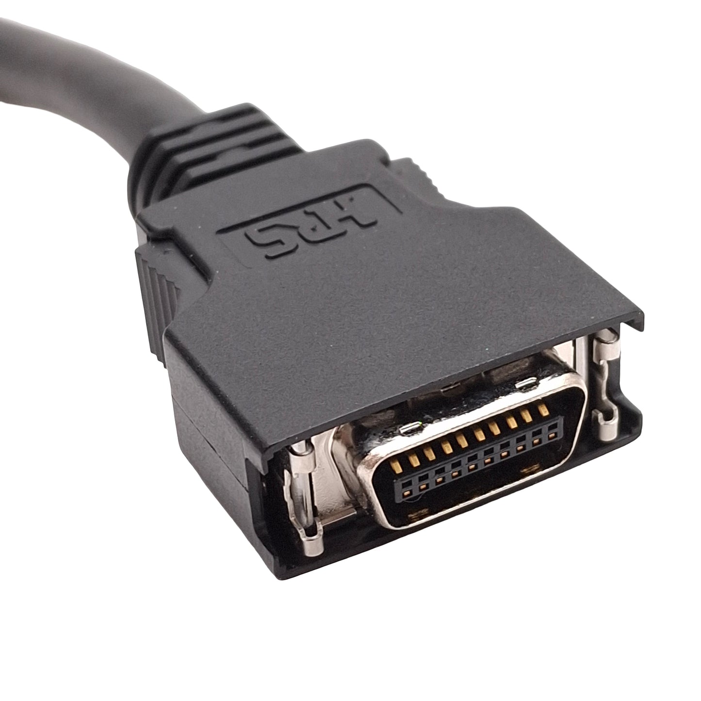 Used Keyence CA-CH3L High-Speed Camera Cable, L-Shaped 20-Pin Hirose, 20-Pin MDR, 3m