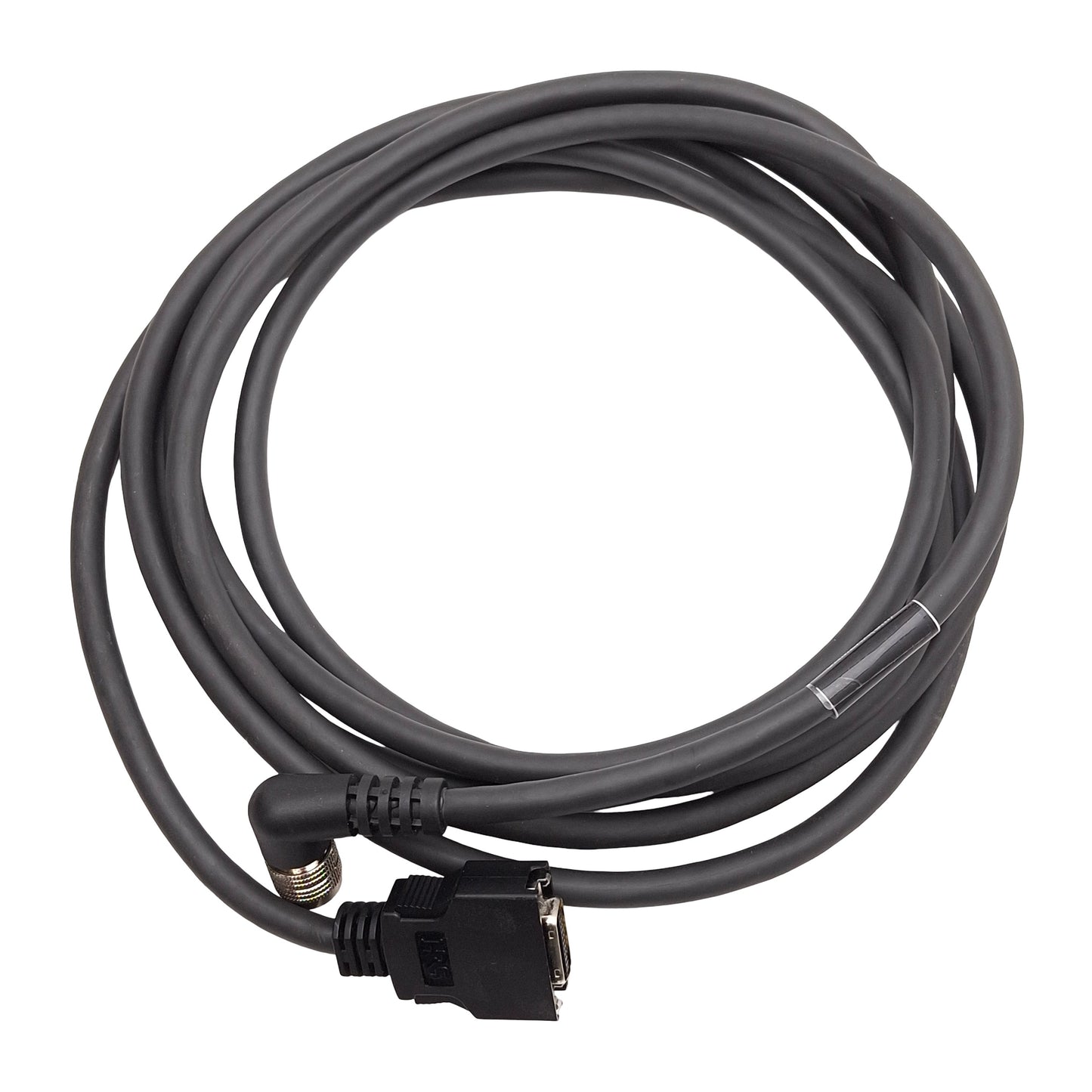 Used Keyence CA-CH3L High-Speed Camera Cable, L-Shaped 20-Pin Hirose, 20-Pin MDR, 3m