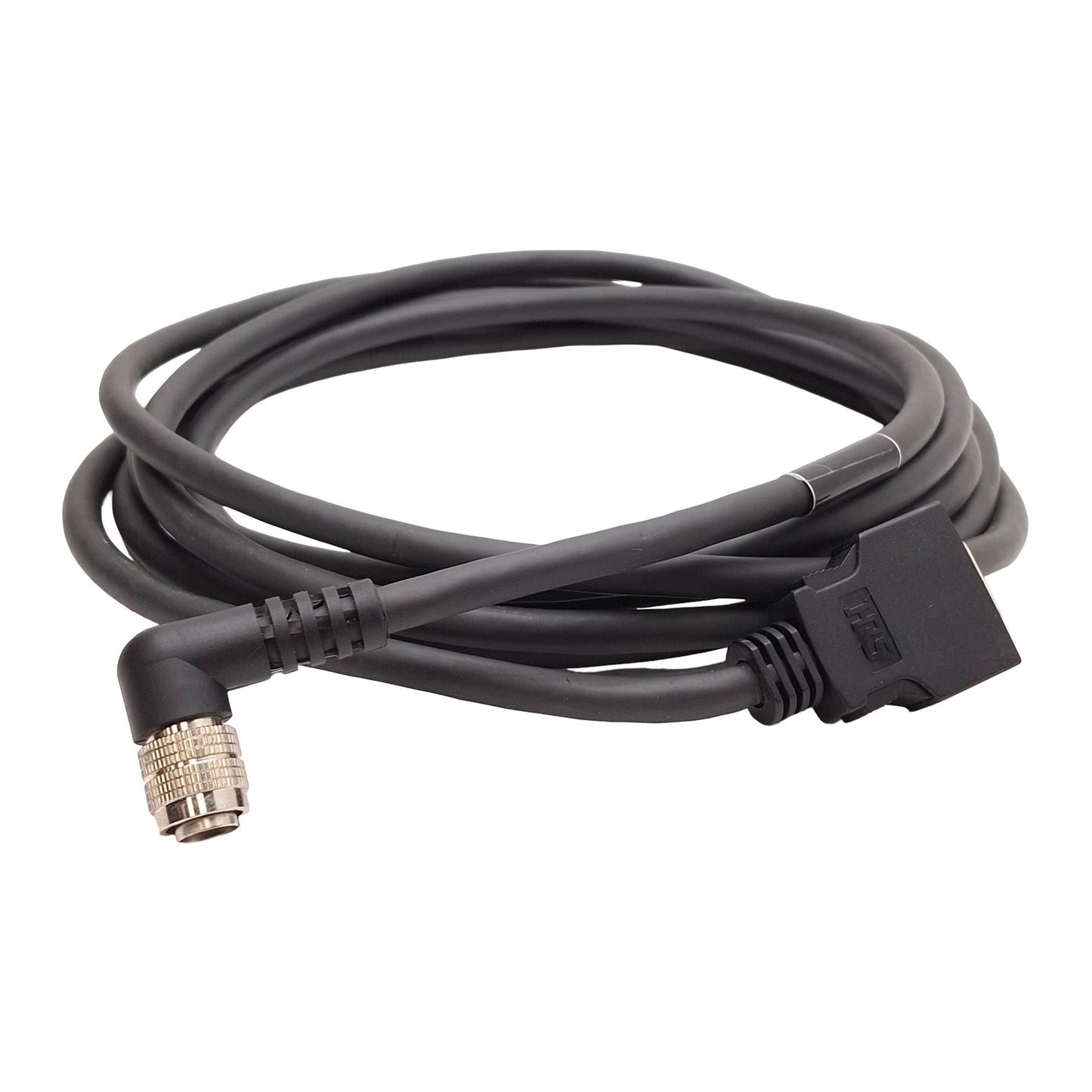 Used Keyence CA-CH3L High-Speed Camera Cable, L-Shaped 20-Pin Hirose, 20-Pin MDR, 3m
