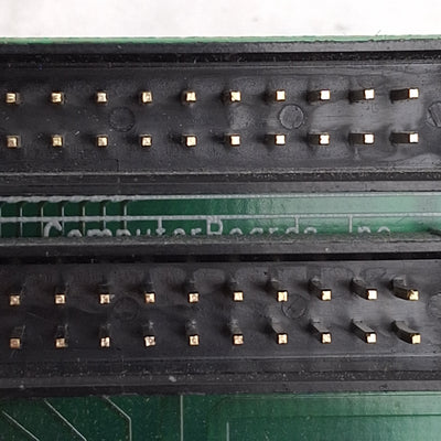 Used Computer Boards Inc Breakout Board/Adapter For SSR-RACK24, DB37 to 2x 50-Pin IDC