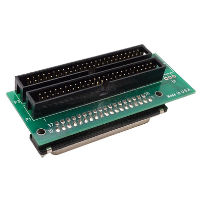 Used Computer Boards Inc Breakout Board/Adapter For SSR-RACK24, DB37 to 2x 50-Pin IDC