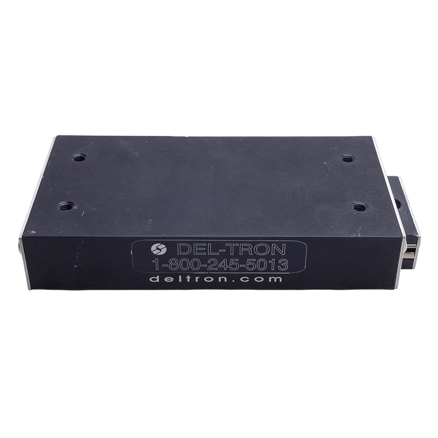 Used Del-Tron RS3-3 Crossed Roller Slide 3in Travel 440lbs Load, 5in x 2.62in