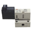 Used SMC VQD1151-5L0 Solenoid Valve, 4/2-Way, M5x0.8, Vac-0.7MPa, 24VDC Coil
