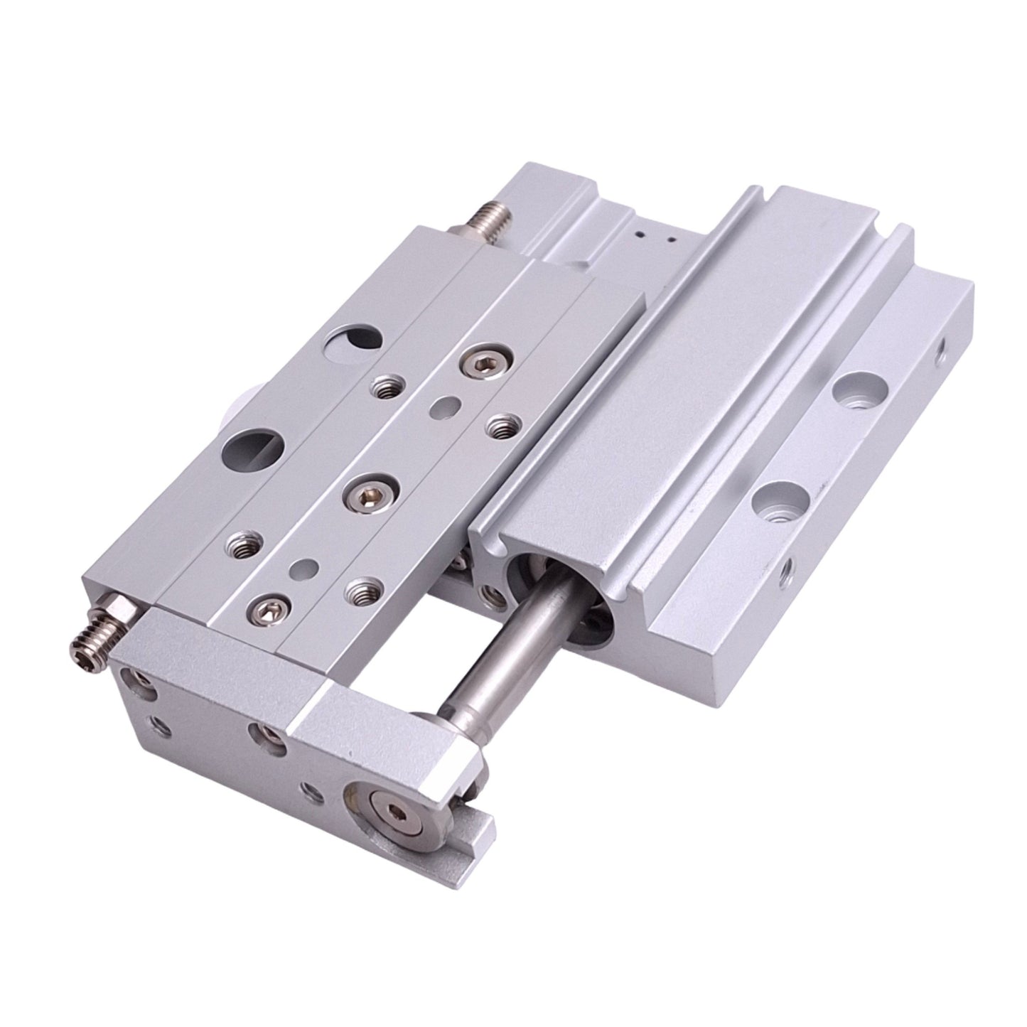New SMC MXF16-30 Pneumatic Slide Table, 16mm Bore, 30mm Stroke, M5, 0.7MPa Max