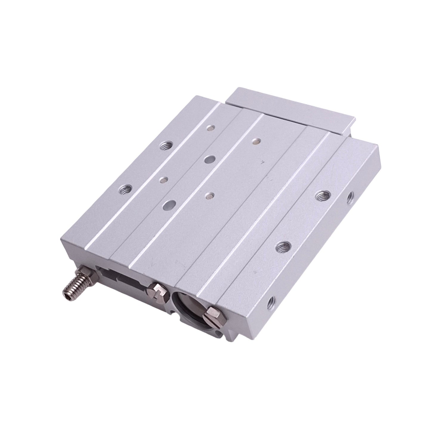 New SMC MXF16-30 Pneumatic Slide Table, 16mm Bore, 30mm Stroke, M5, 0.7MPa Max