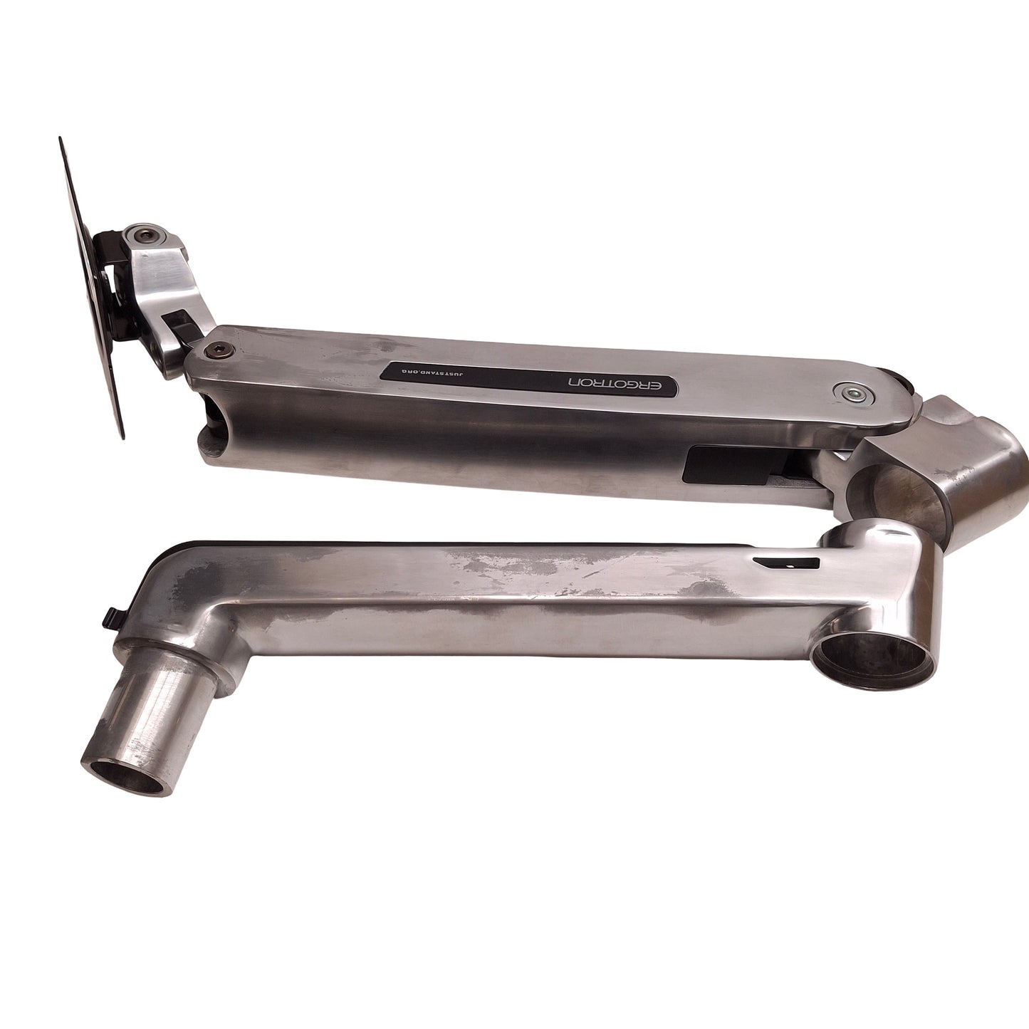 New – Open box Ergotron 45-360-026 LX Sit-Stand Desk Mount Monitor Arm, 7-25lbs, VESA 75/100