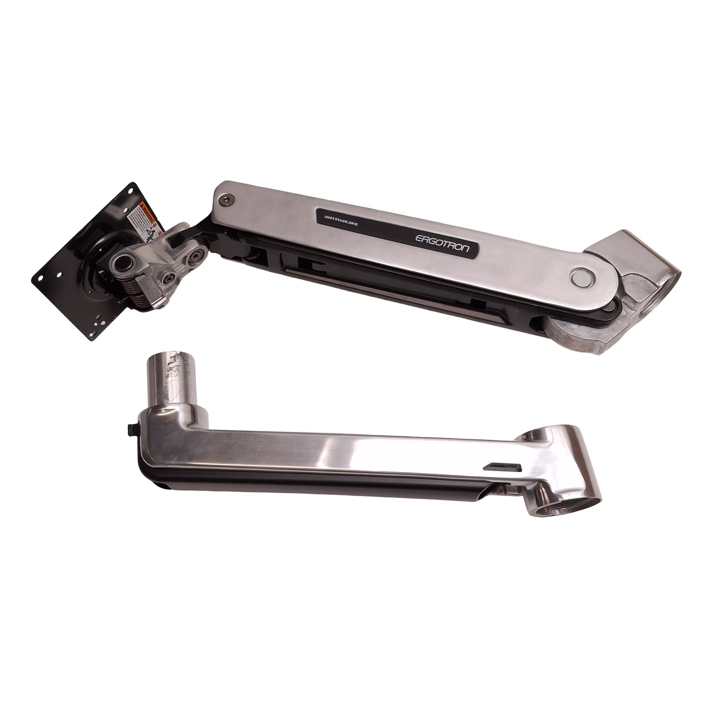 New – Open box Ergotron 45-360-026 LX Sit-Stand Desk Mount Monitor Arm, 7-25lbs, VESA 75/100