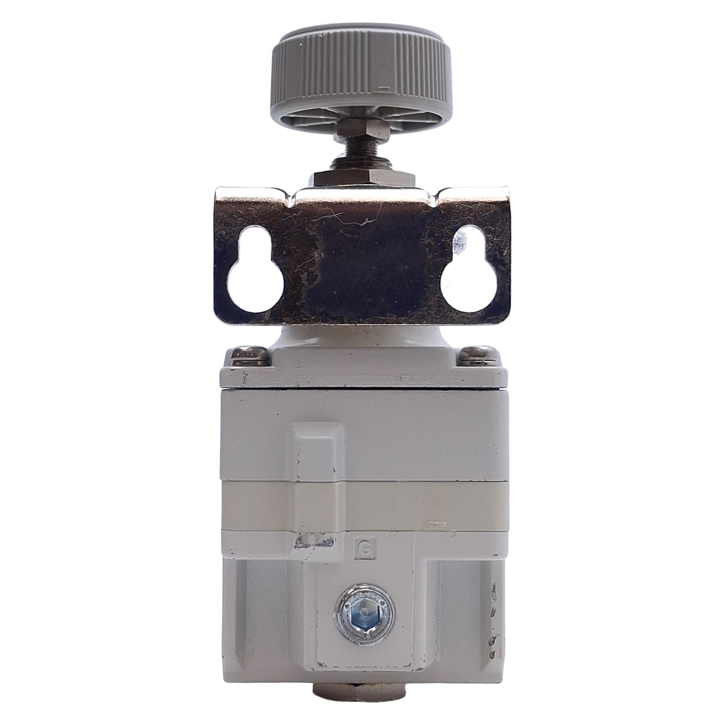 Used SMC IR2020-N02BG Precision Regulator 0.01-0.8MPa Range, 1/4" NPT, 150psi Max