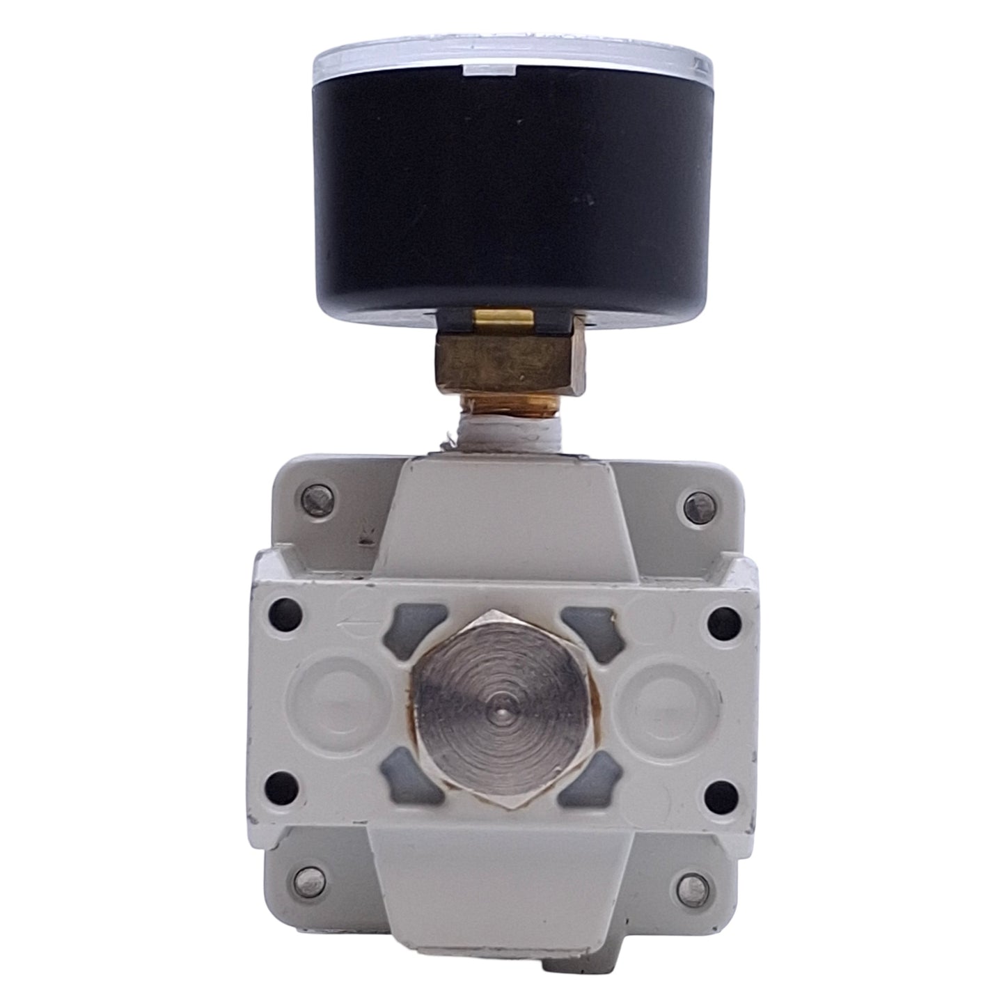 Used SMC IR2020-N02BG Precision Regulator 0.01-0.8MPa Range, 1/4" NPT, 150psi Max