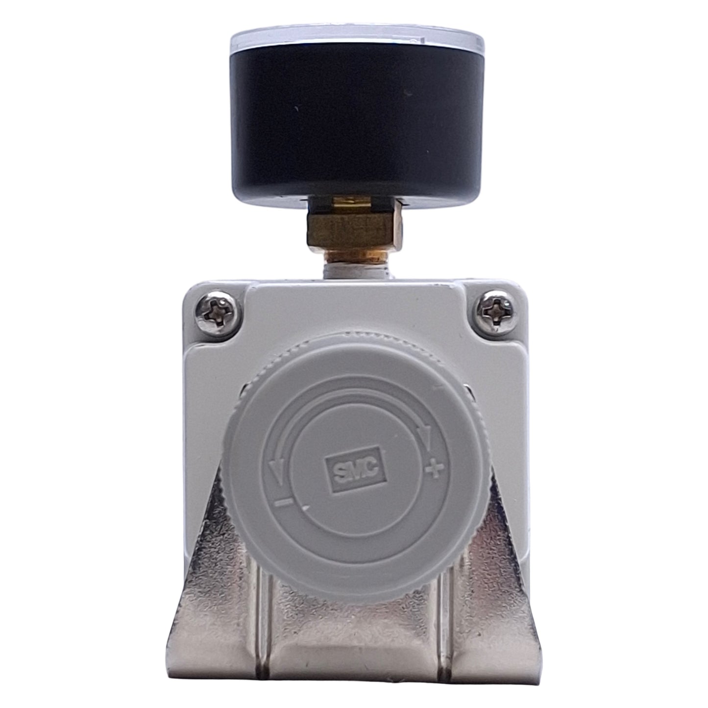 Used SMC IR2020-N02BG Precision Regulator 0.01-0.8MPa Range, 1/4" NPT, 150psi Max