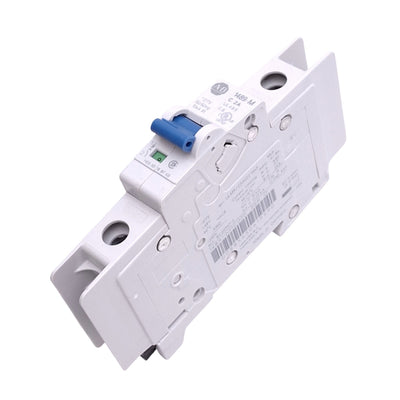 Used Allen Bradley 1489-M1C020 Circuit Breaker, 1-Pole 2A, 277VAC, DIN Rail