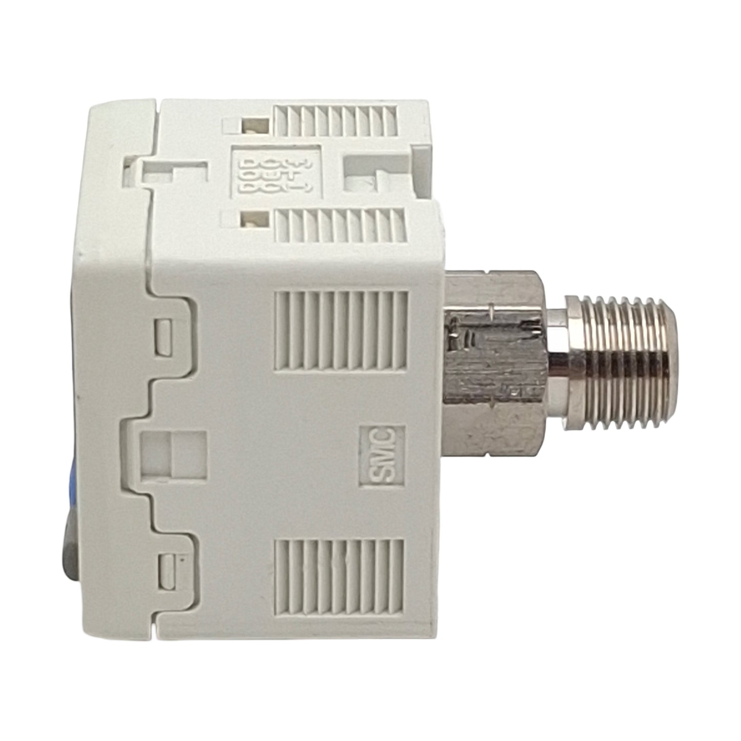 Used SMC ZSE30-T1-26 Digital Pressure Sensor, NPN, 12-24VDC, -101~101kPa, 1/8in NPT